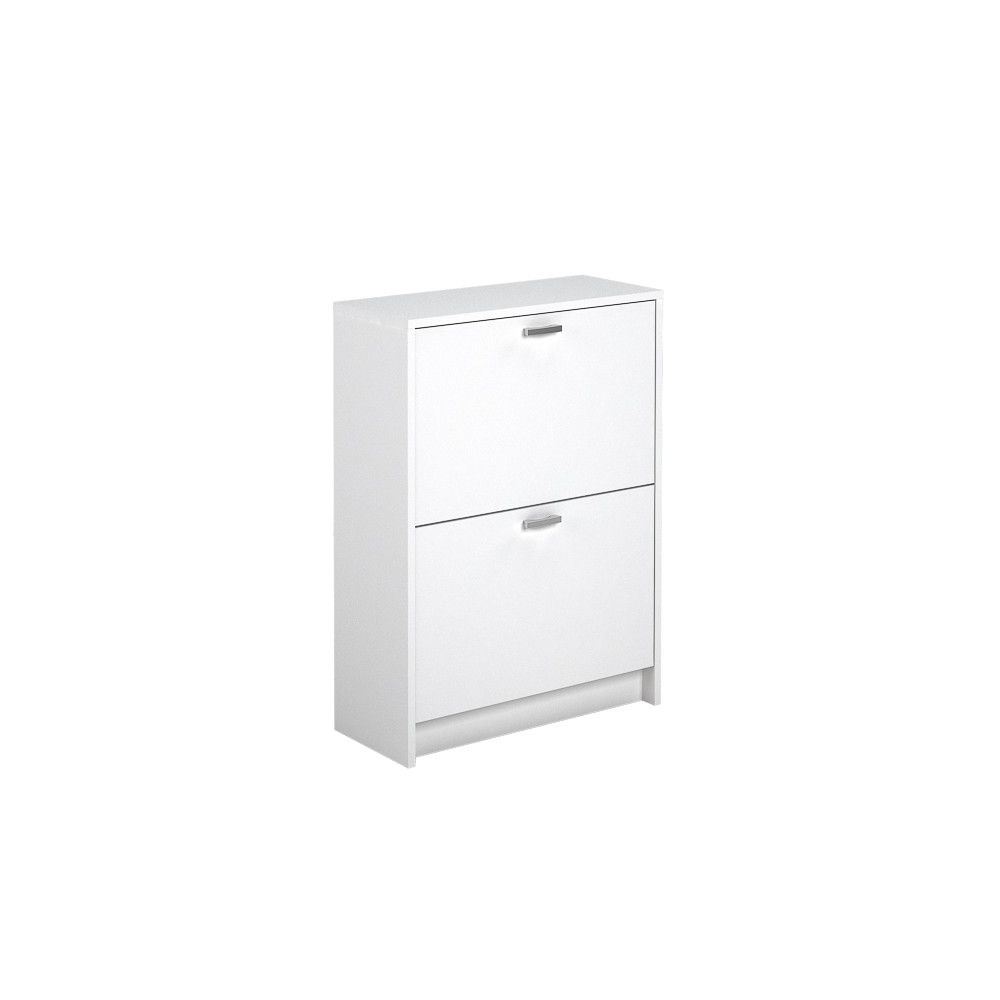 Zapatero Recibidor Blanco, Mueble Auxiliar Estrecho